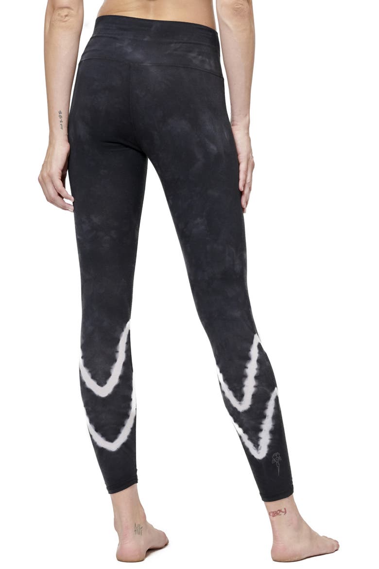 Sunset Tie Dye Leggings, Alternate, color, ASPHALT/WHISPER