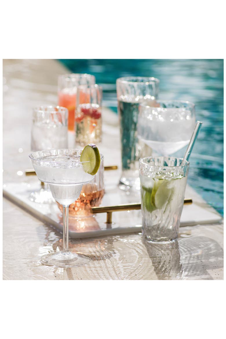 Superglass Shatterproof Margarita Glass, Alternate, color, CLEAR