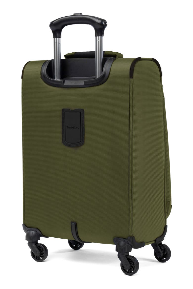 Pilot Air 2 21 Inch Expandable Spinner Suitcase, Alternate, color, OLIVE/ BLACK