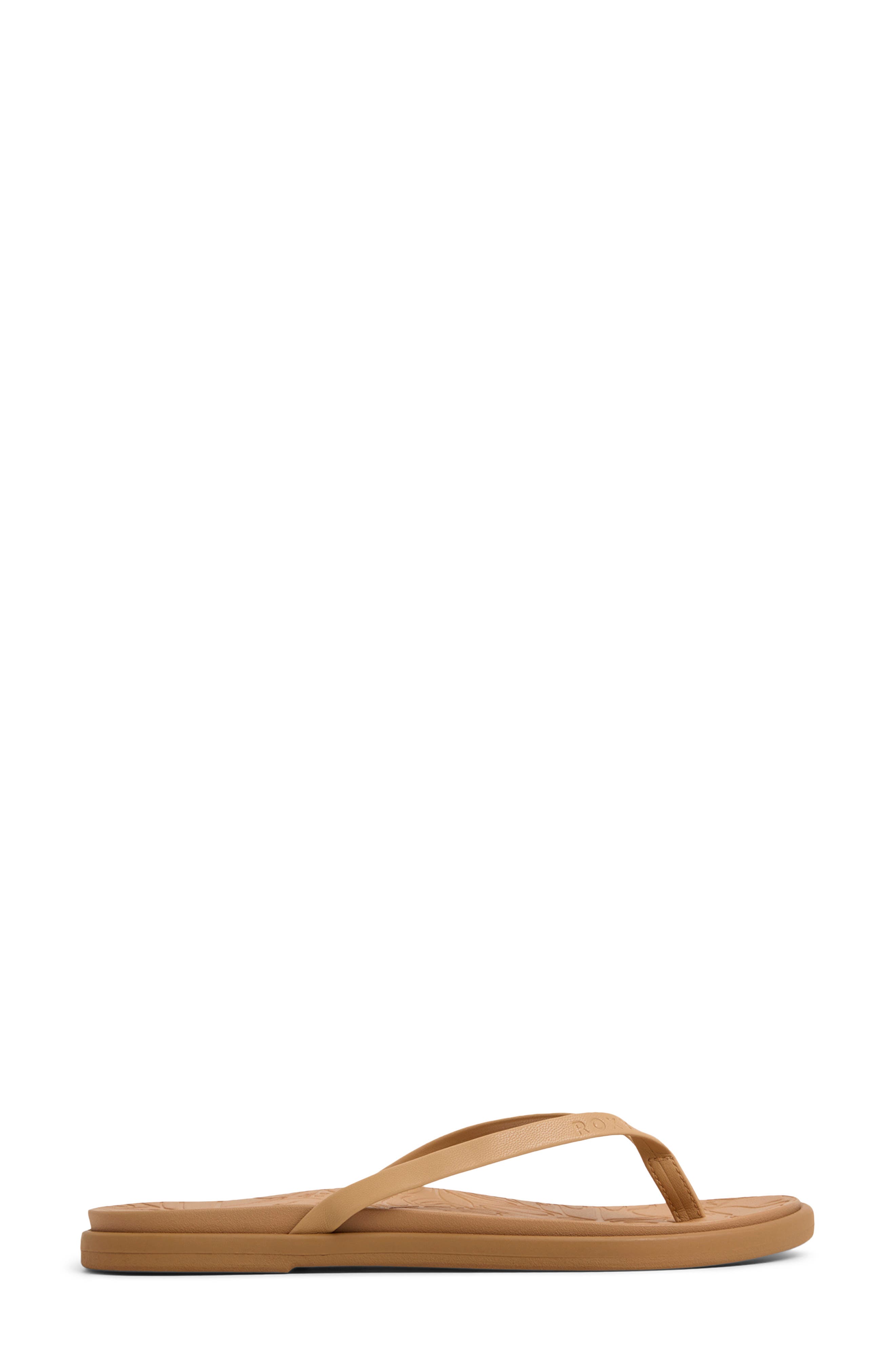Roxy Calabasas Flip Flop, Alternate, color, Tan