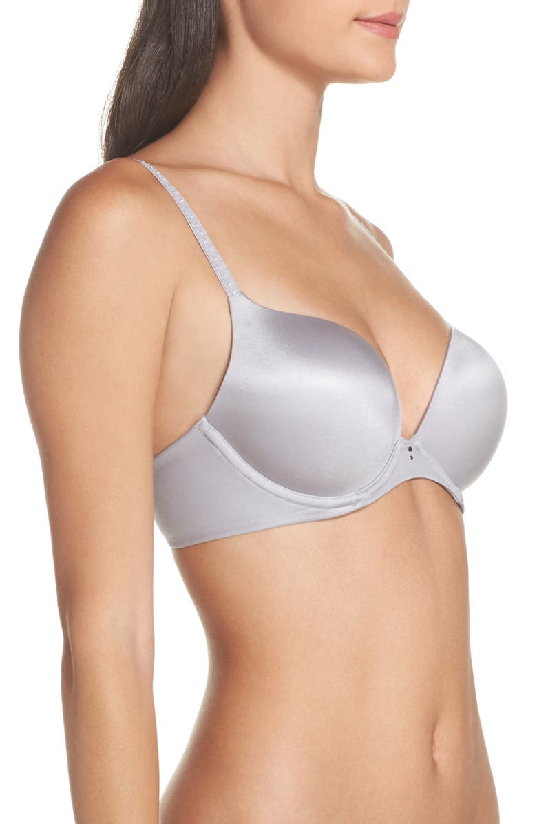 Betsey Johnson Double Trouble Underwire Push-Up Bra, Alternate, color, 