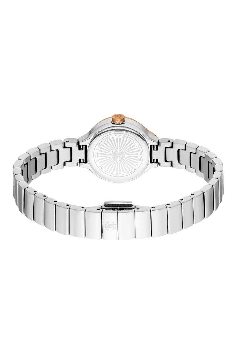 Lunita Quartz Bracelet Watch, 24mm, Alternate, color, TWO TONE SILVER & ROSE GOLD