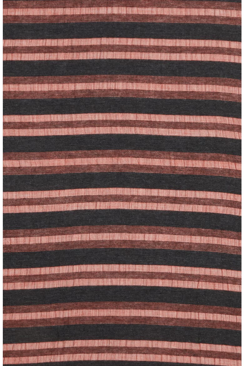 Stripe Scarf, Alternate, color, CHARCOAL