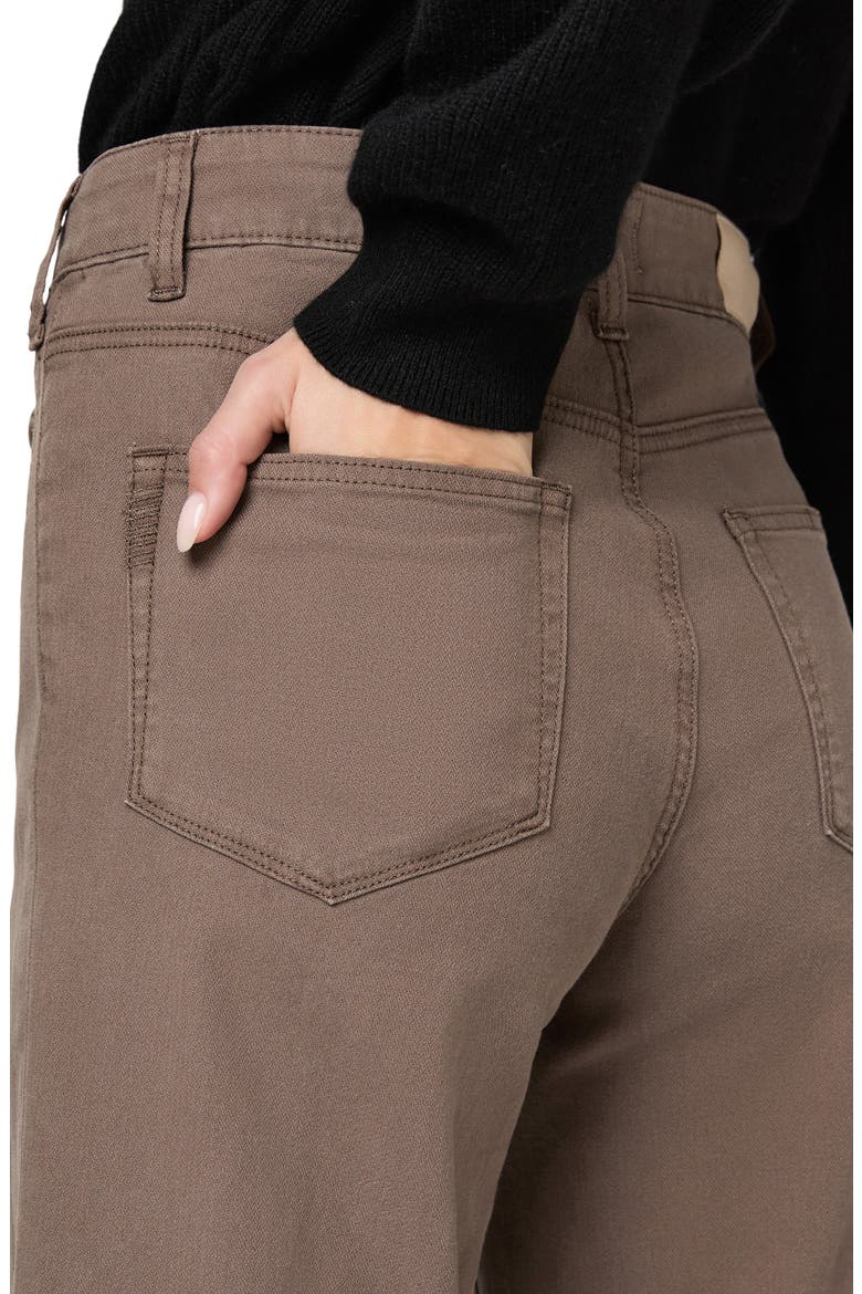 Anessa Button Pocket High Waist Wide Leg Jeans, Alternate, color, VINTAGE MUSHROOM TAUPE