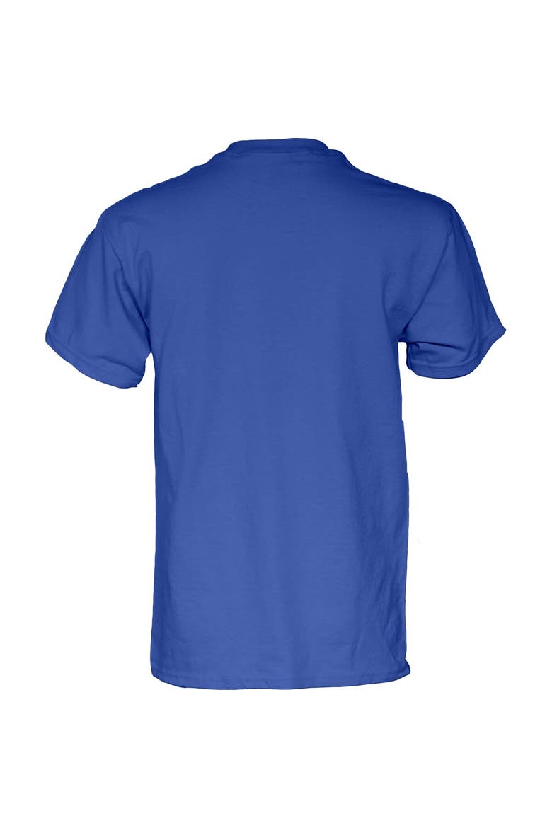 Men's Blue 84  Royal Air Force Falcons vs. Navy Midshipmen 2023 Football Score T-Shirt, Alternate, color, Royal