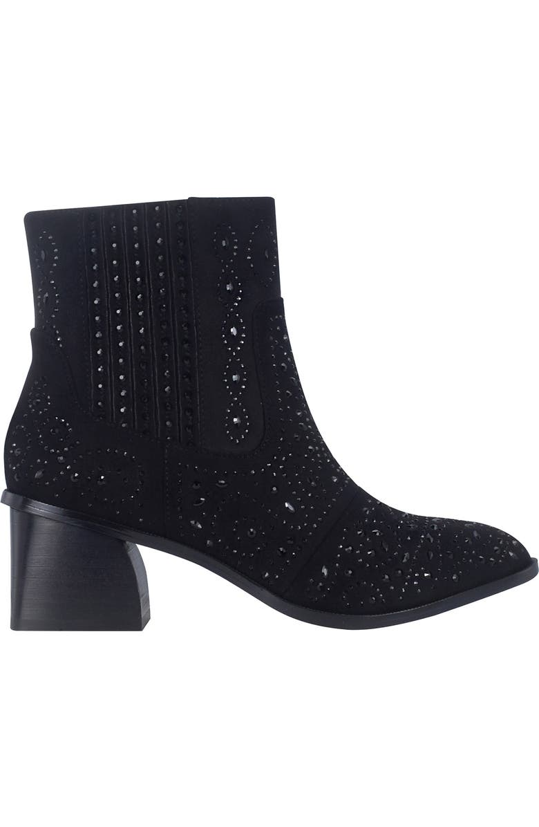 Impo Jackie Rhinestone Block Heel Bootie, Alternate, color,