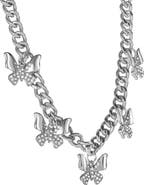 Jessica Simpson Chunky Butterfly Necklace