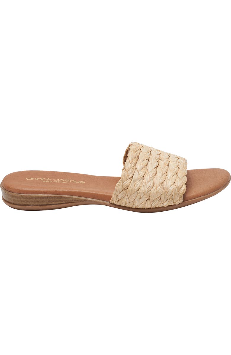 André Assous Nahala Slide Sandal, Alternate, color, Beige