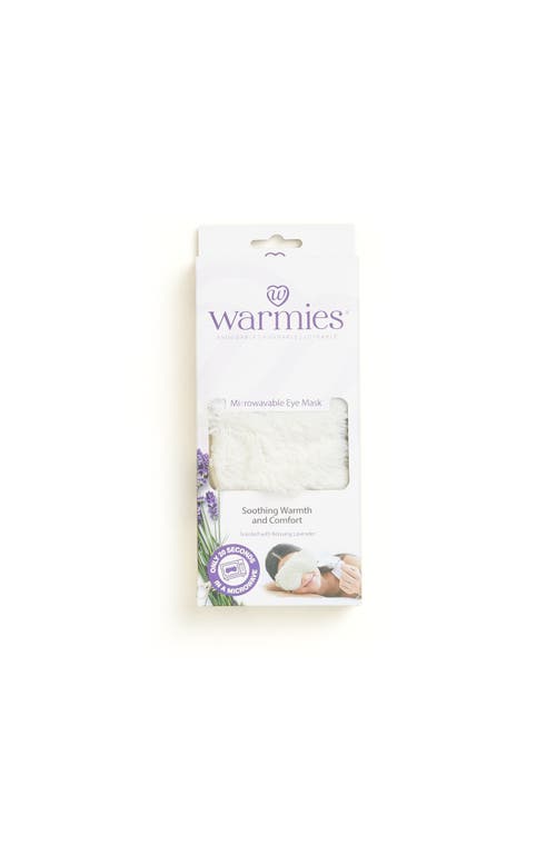 Warmies Plush Eye Mask In Light Beige