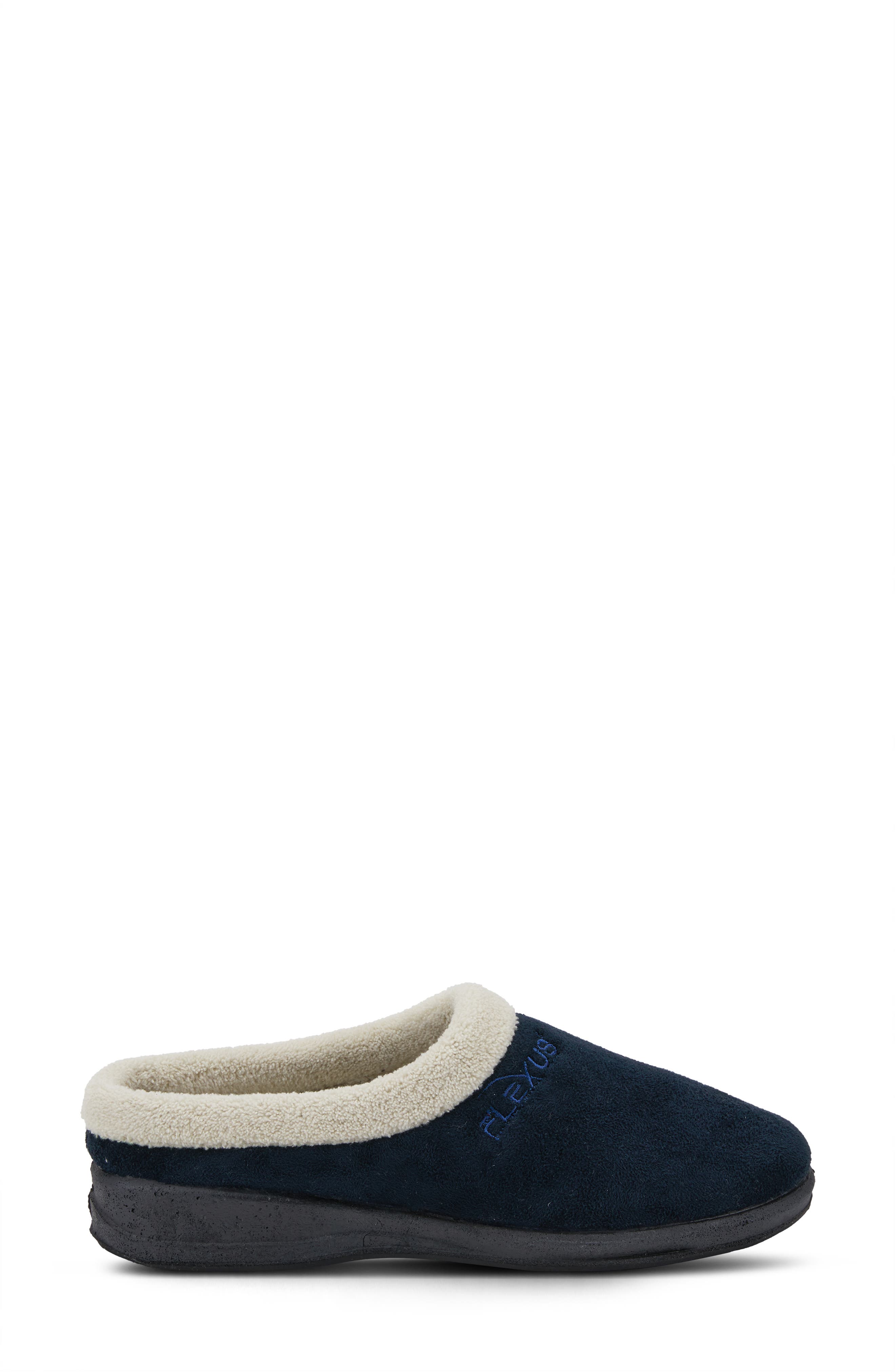 Ivana Scuff Slipper, Alternate, color, NAVY