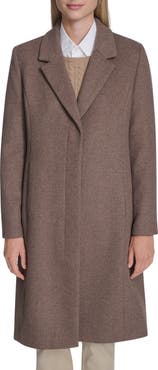 Cole Haan Slick Wool Blend Coat