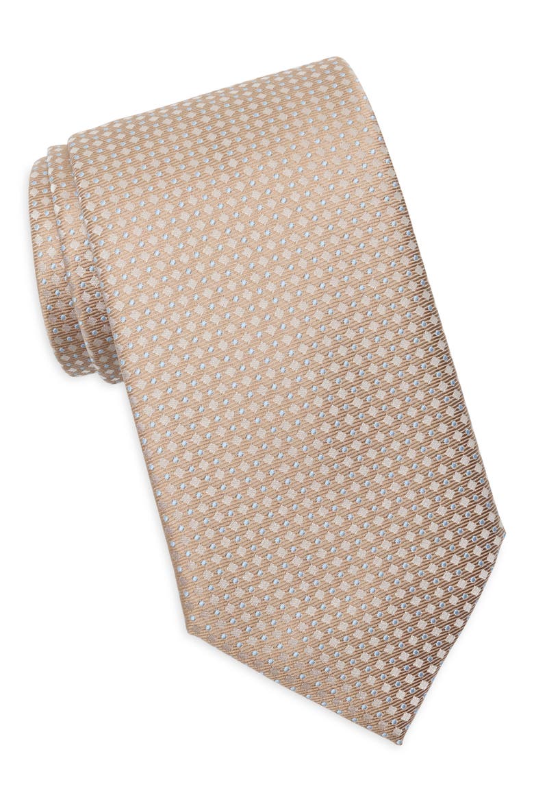 Hotus Minigeometric Tie, Main, color, TAUPE