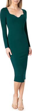Dress the Population Sonia Long Sleeve Dress