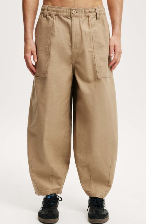 Cotton On Super Baggy Balloon Pant In Brown