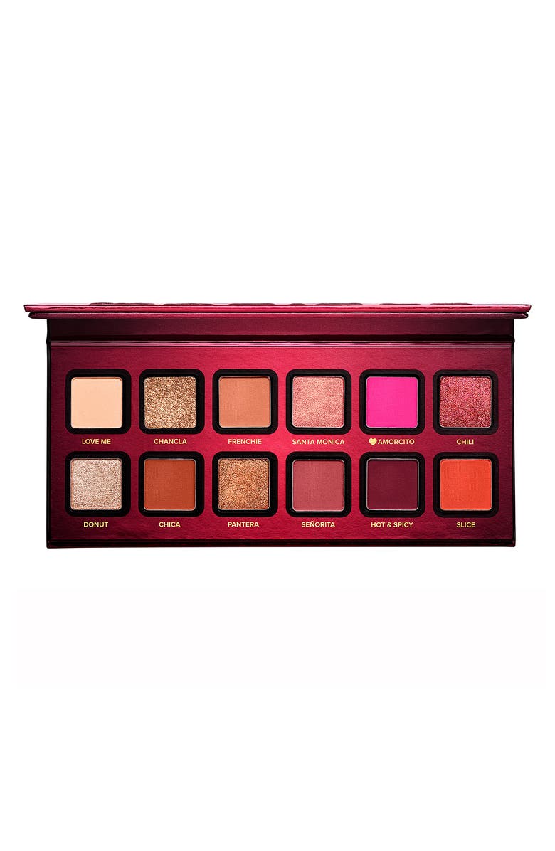 Too Faced Amore Caliente Eyeshadow & Cheek Palette, Main, color, 