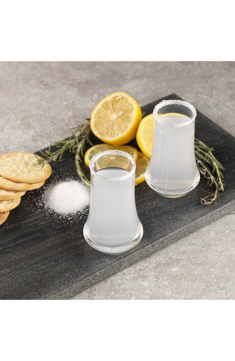 JoyJolt Cosmos Set of 4 Shot Glasses, Alternate, color, Clear