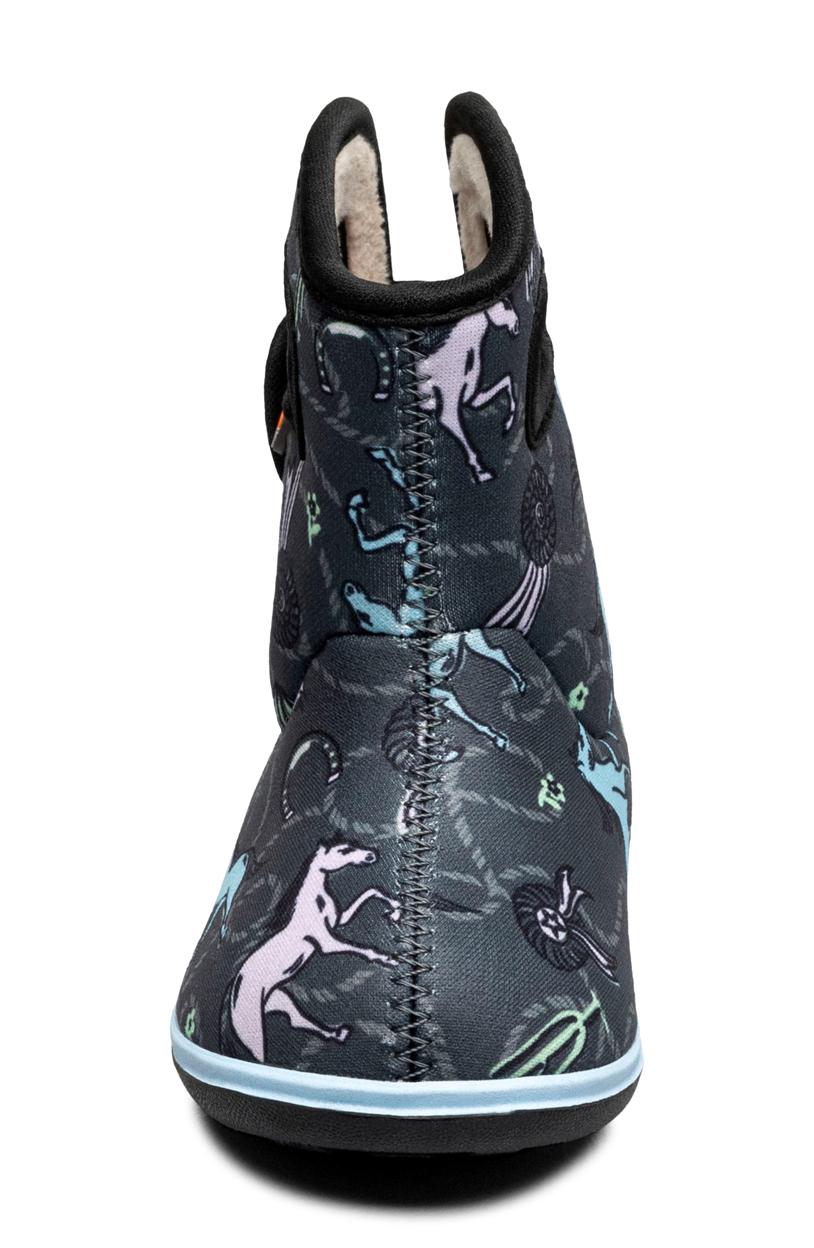 Baby Bogs II Insulated Waterproof Boot, Alternate, color, DK GRAY MULTI