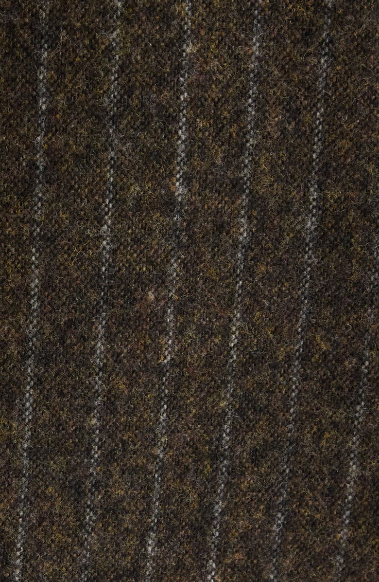 Isabel Marant Jevima Pinstripe Double Breated Wool Blend Blazer, Alternate, color, 