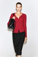 COS Jersey Cardigan Top