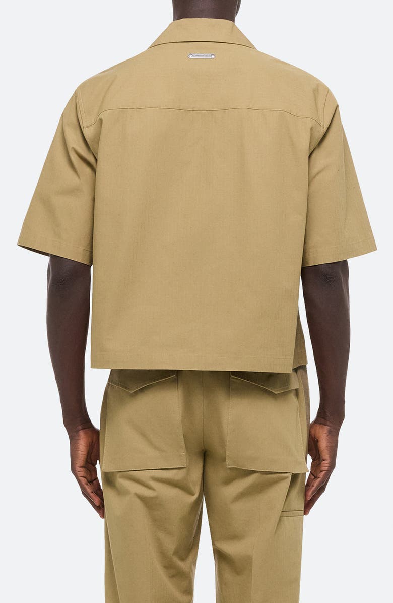 Helmut Lang Boxy Ripstop Cotton Field Shirt, Alternate, color, 