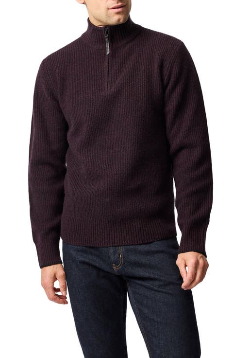 Robbies Road Quarter Zip Sweater
