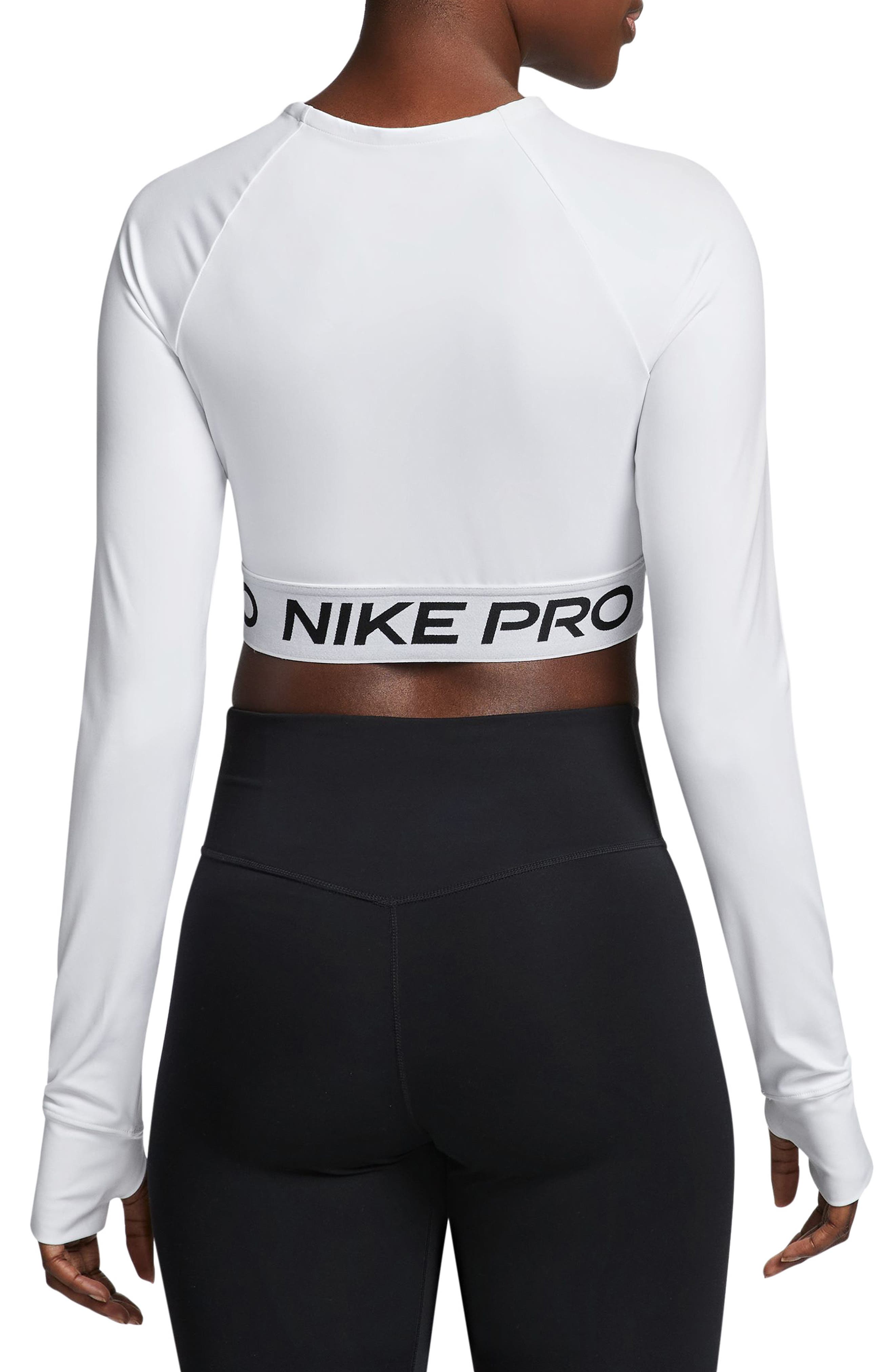 Pro 365 Dri-FIT Long Sleeve Crop Top - image 4