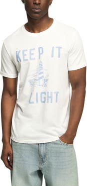 Lucky Brand Keep It Light Graphic T-Shirt