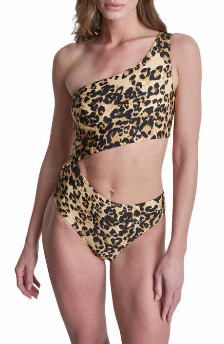 One-Shoulder One-Piece Swimsuit