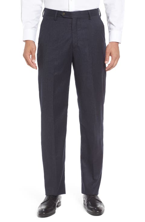 【EEUN】Classic fit slacks Men's Classic Fit Pants - Classic Fit Pant Styles | Haggar