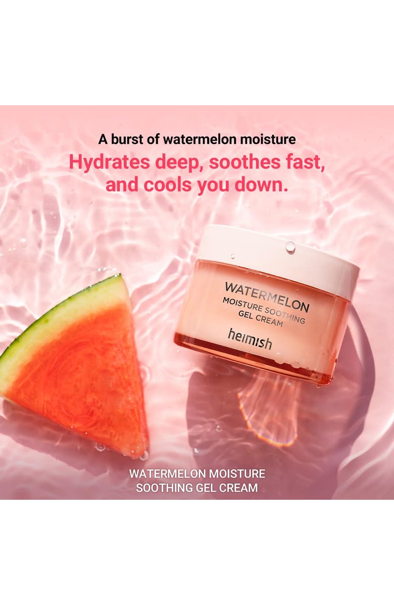 Heimish Watermelon Moisture Soothing Gel Cream, Alternate, color, 