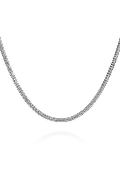 Herringbone Chain Necklace