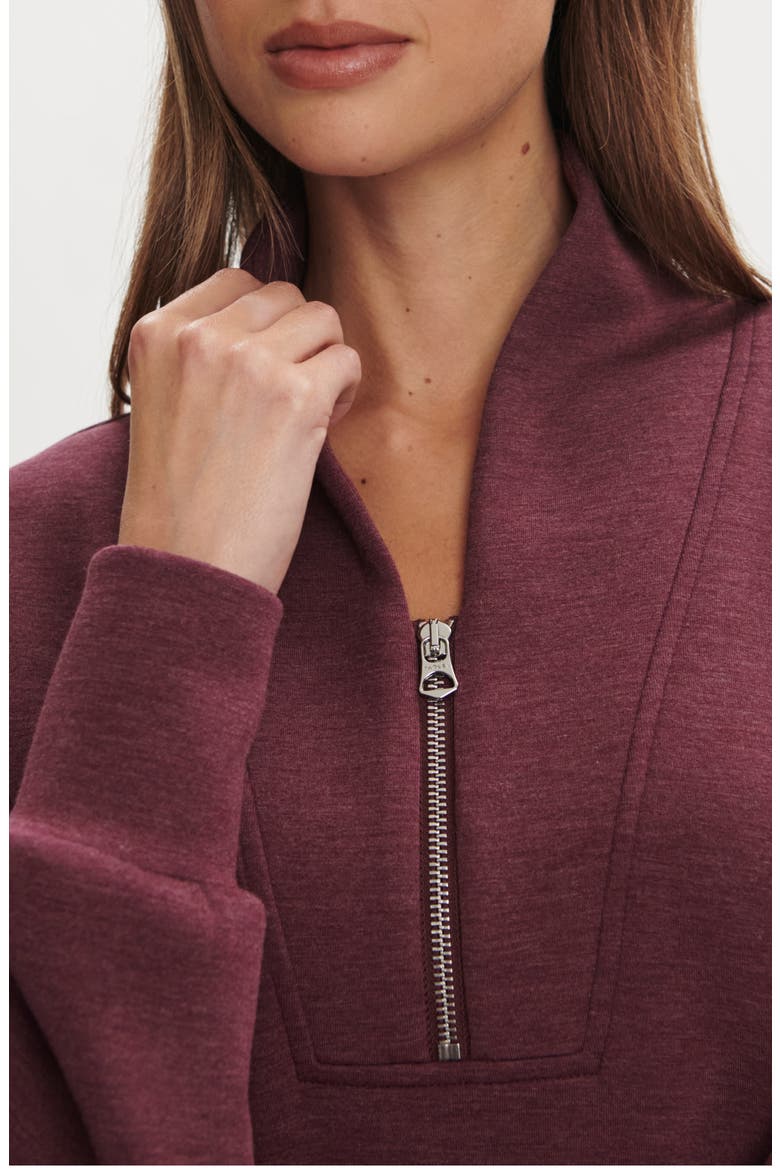 Davidson Woven Sweatshirt, Alternate, color, SASSAFRAS MARL
