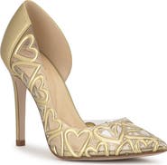 Jessica Simpson Palvin Half d'Orsay Pointed Toe Pump