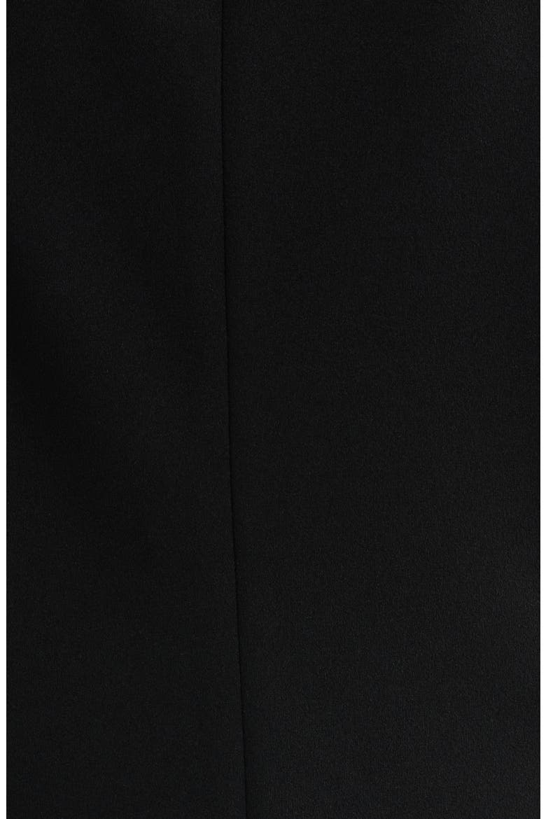 Short Sleeve Double Breasted Jacket, Alternate, color, ANNE BLACK