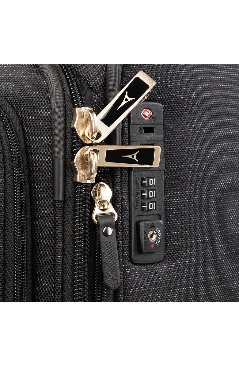 TRAVELPRO Platinum Elite Softside Expandable Medium 25-Inch Checked Luggage, Alternate, color,