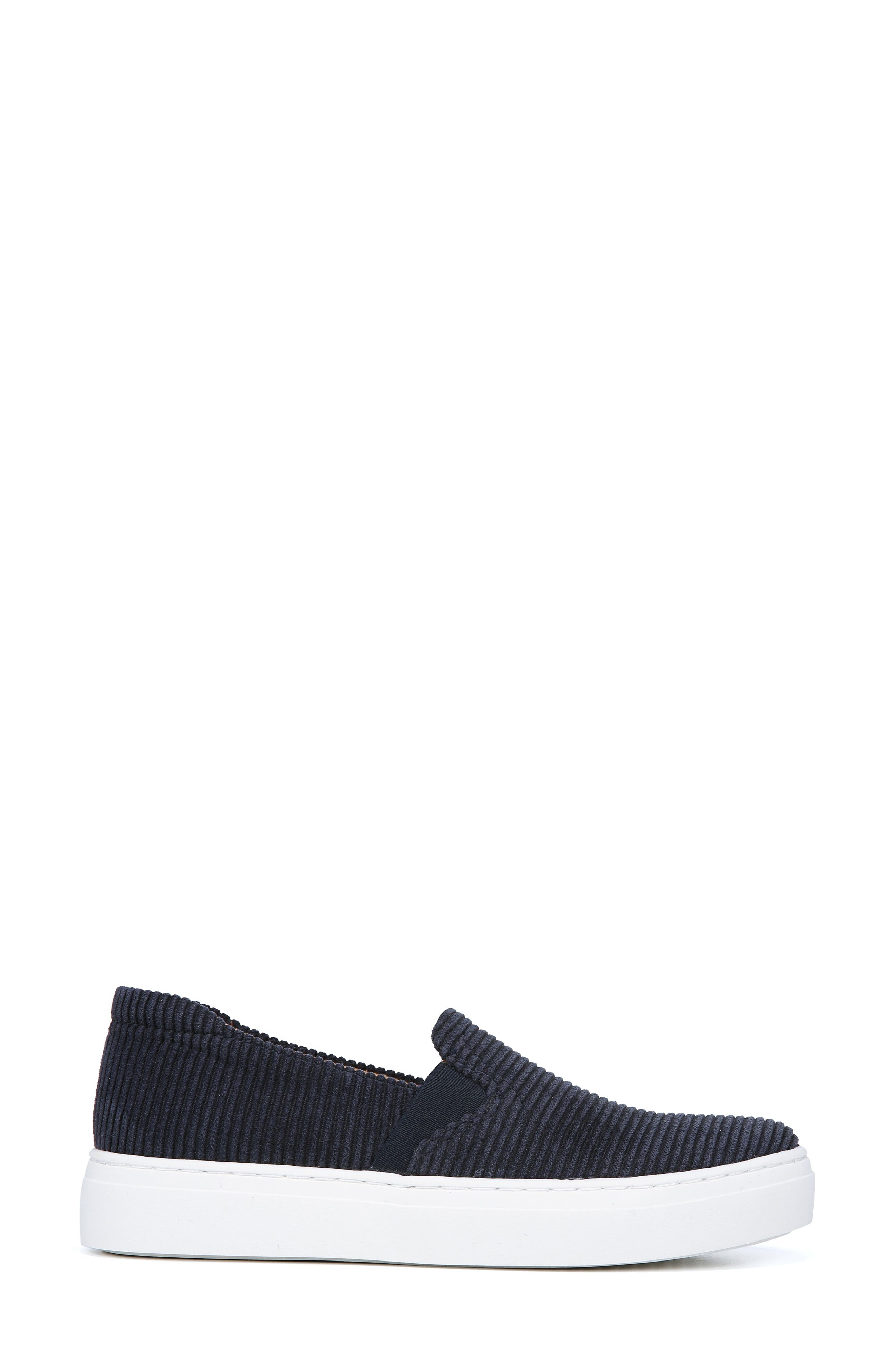 Naturalizer Carly Slip-On Sneaker, Alternate, color, Inky Navy Corduroy Fabric