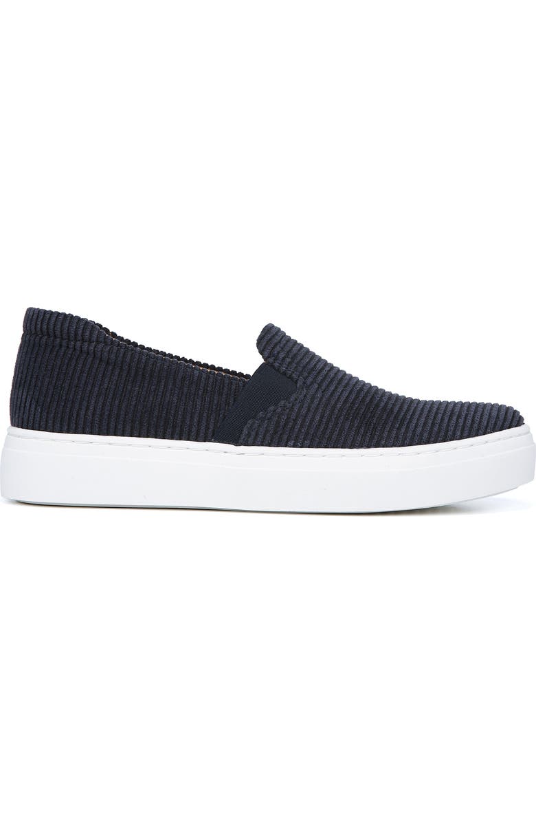 Naturalizer Carly Slip-On Sneaker, Alternate, color, Inky Navy Corduroy Fabric