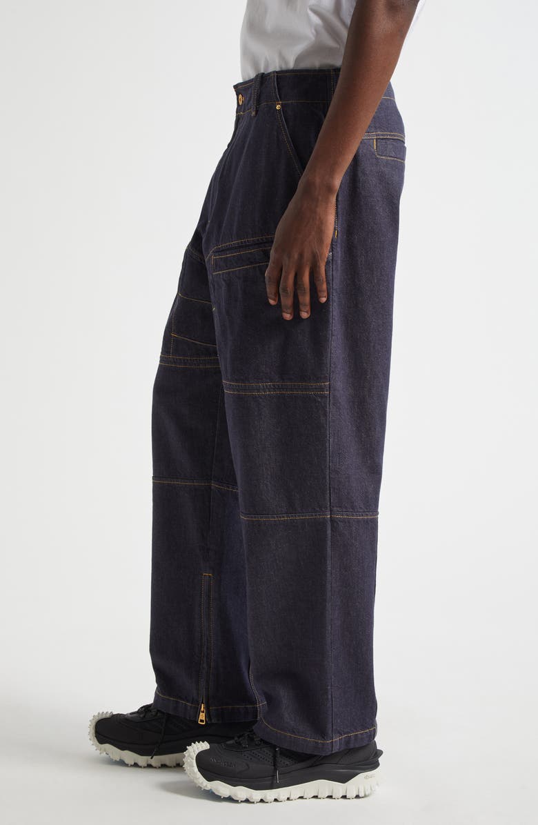 Moncler Genius x Mercedes-Benz by Nigo Zip Hem Cargo Jeans, Alternate, color,