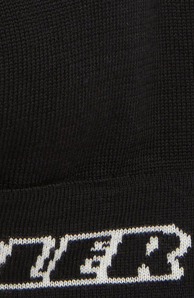 Moncler Logo Beanie, Alternate, color,