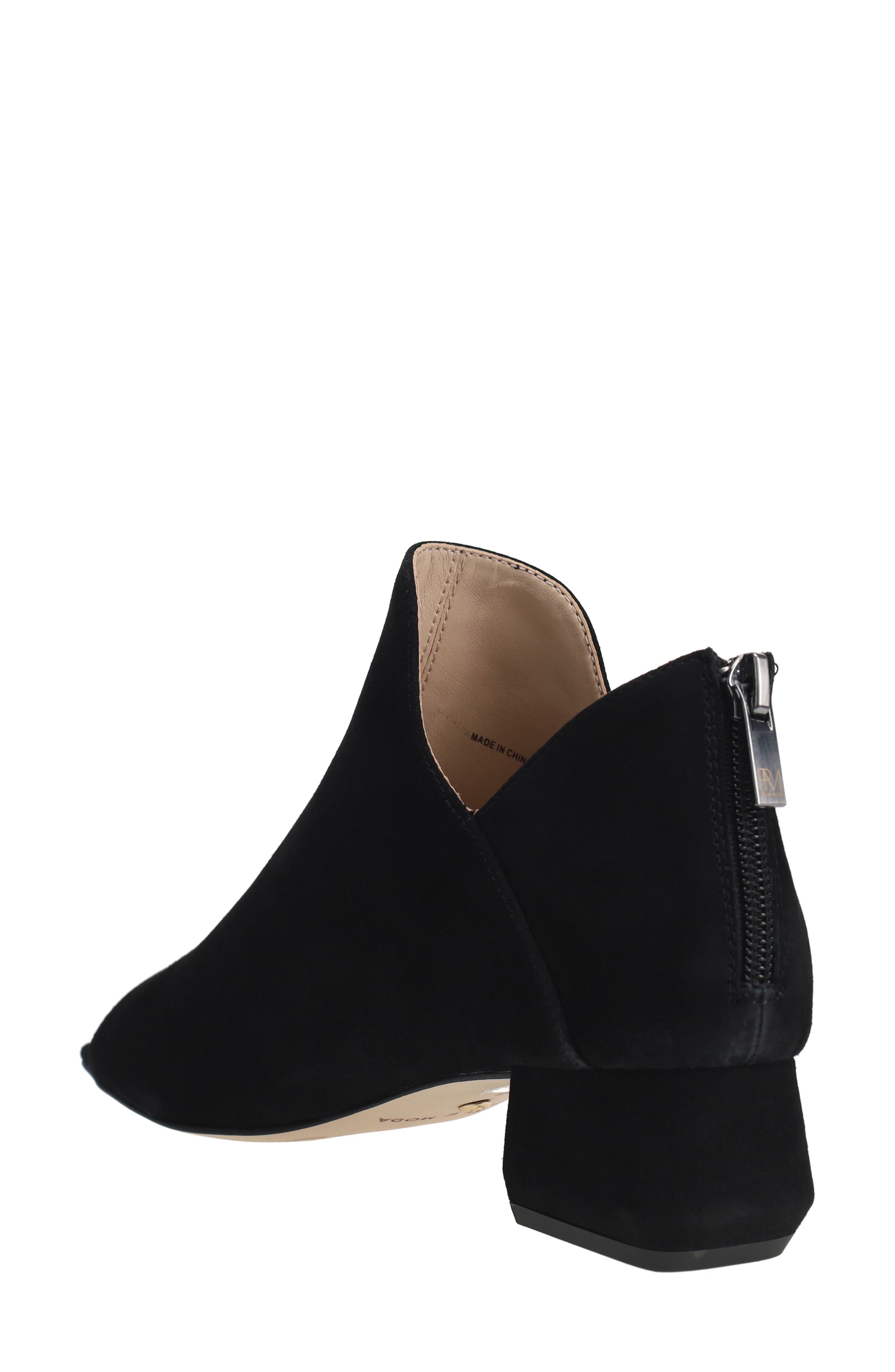 Vaneza Open Toe Sandal, Alternate, color, BLACK