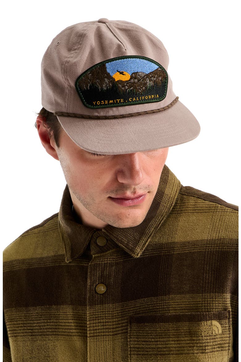 Norm 5-Panel Baseball Cap, Alternate, color, GARNET/ YOSEMITE PATCH