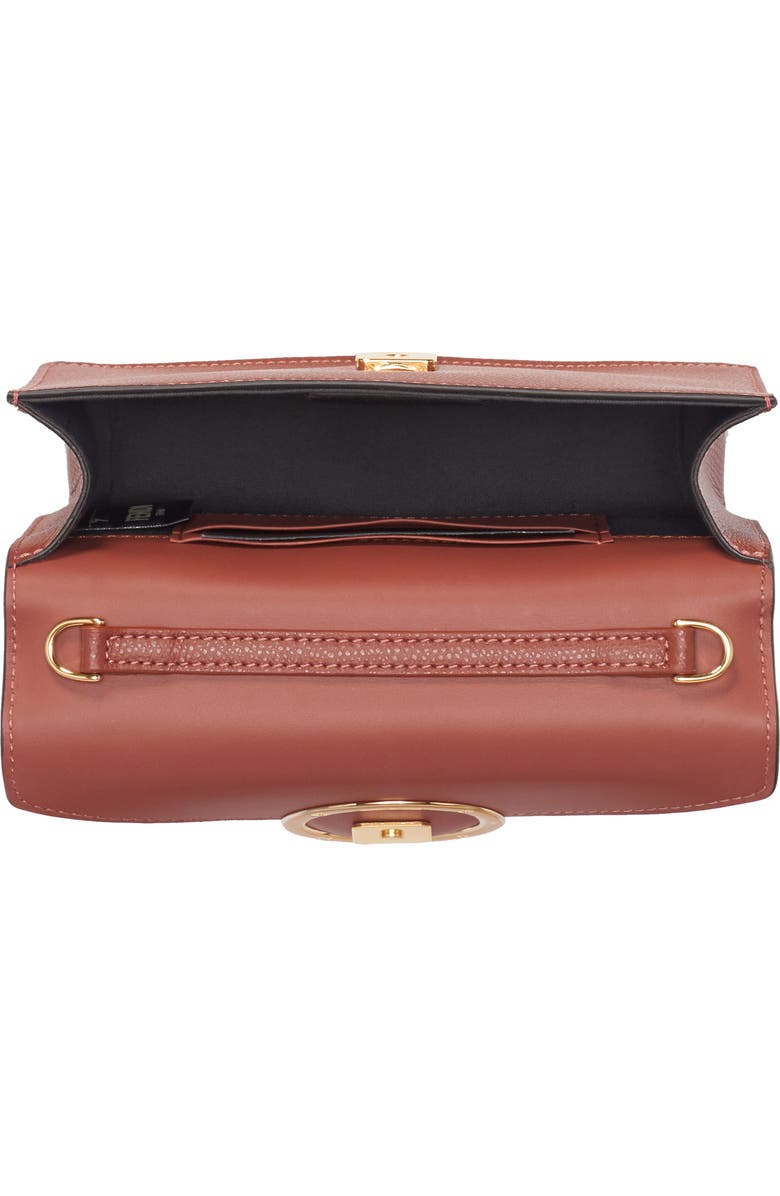 Fendi Logo Leather Belt Bag, Alternate, color,