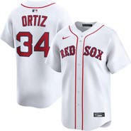 Nike Men's Nike David Ortiz White Boston Red Sox Home Limited Jersey