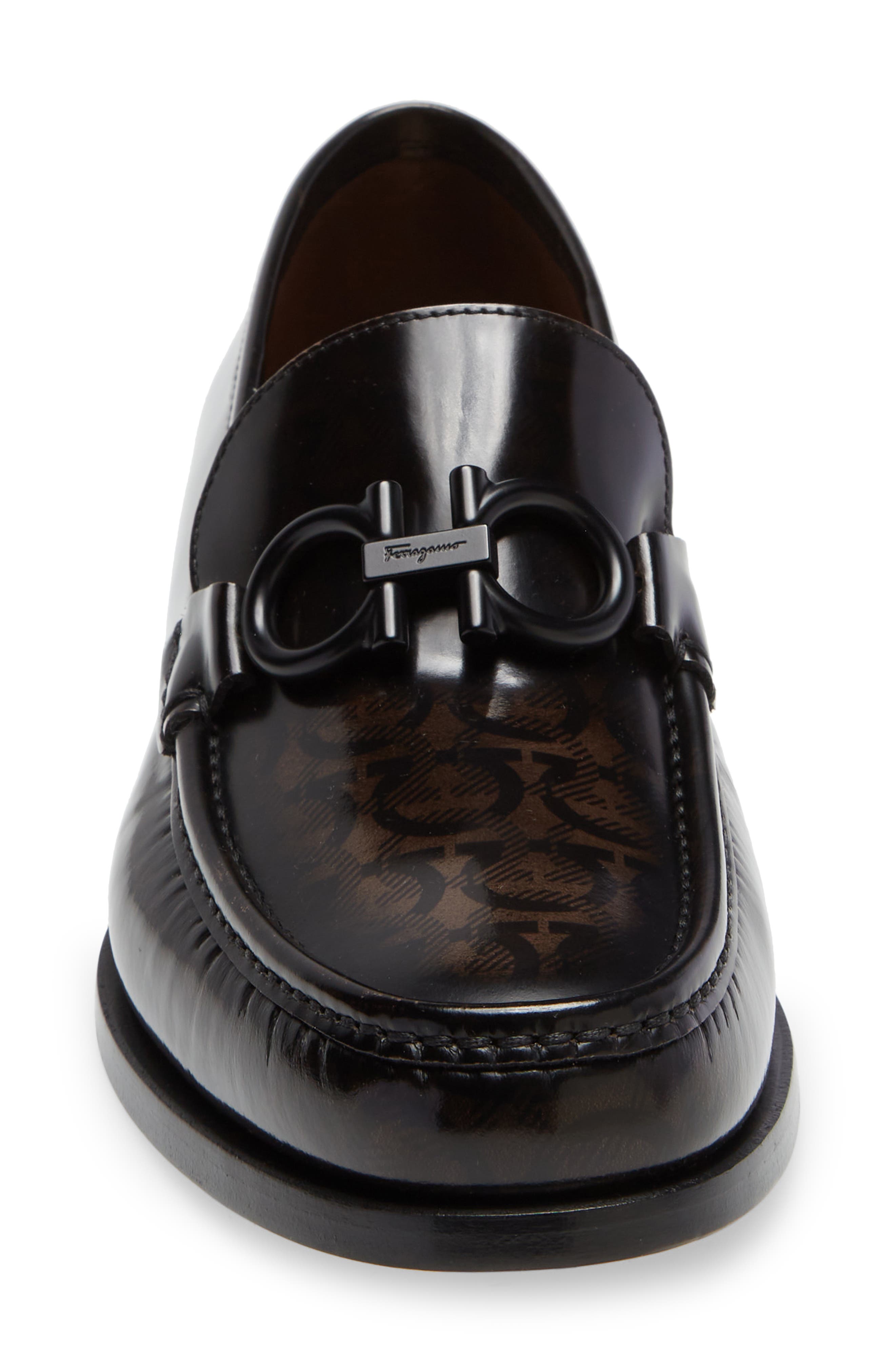 FERRAGAMO Salvatore Ferragamo Rolo Double Gancio Bit Loafer, Alternate, color, 