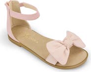 Yosi Samra Kids' Miss Cambelle Bow Ankle Strap Sandal