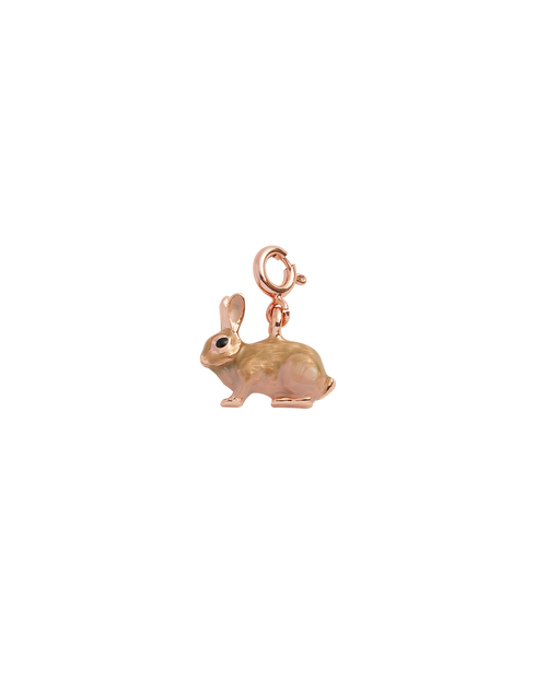 Fable England Enamel Rabbit Charm