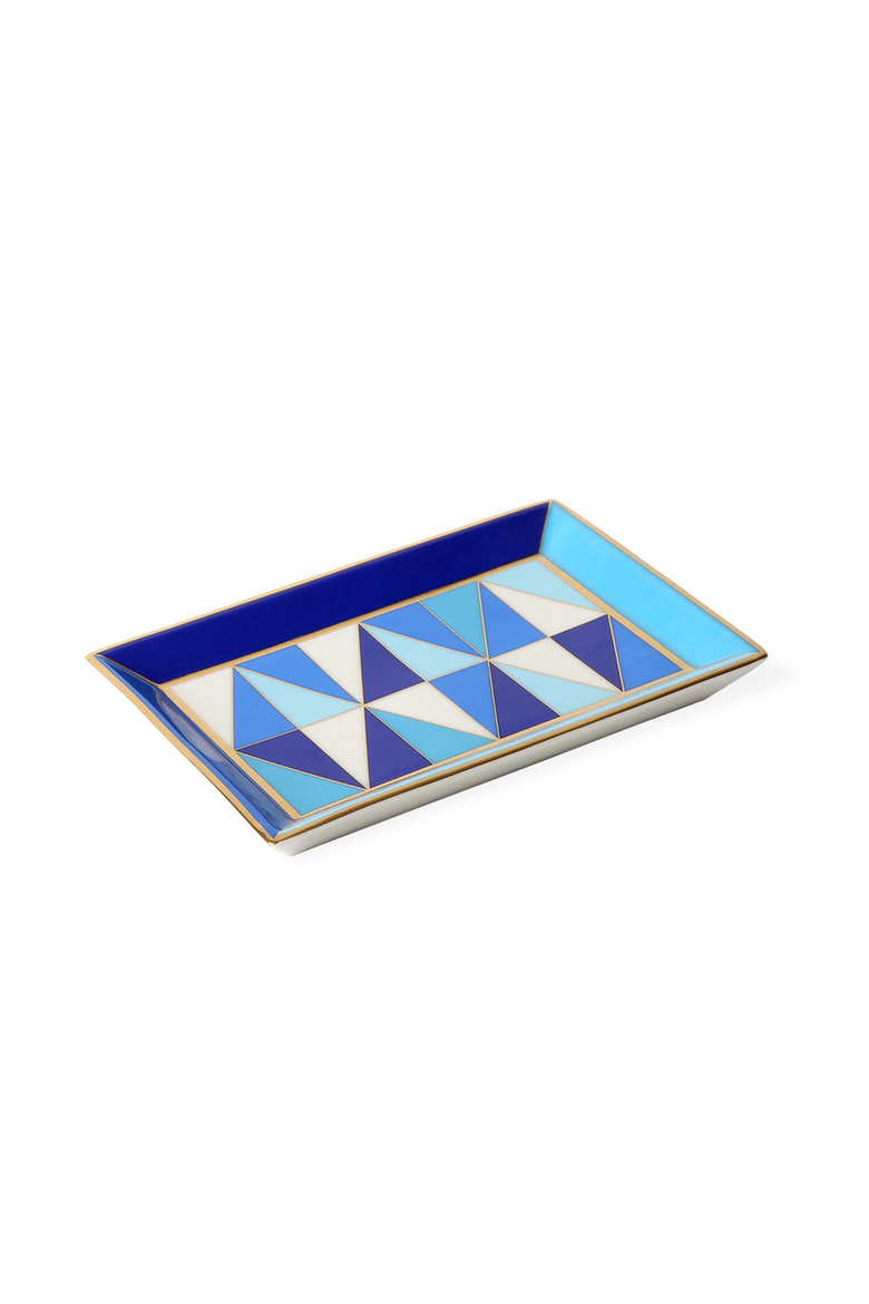 Sorrento Rectangle Tray, Alternate, color, Blue