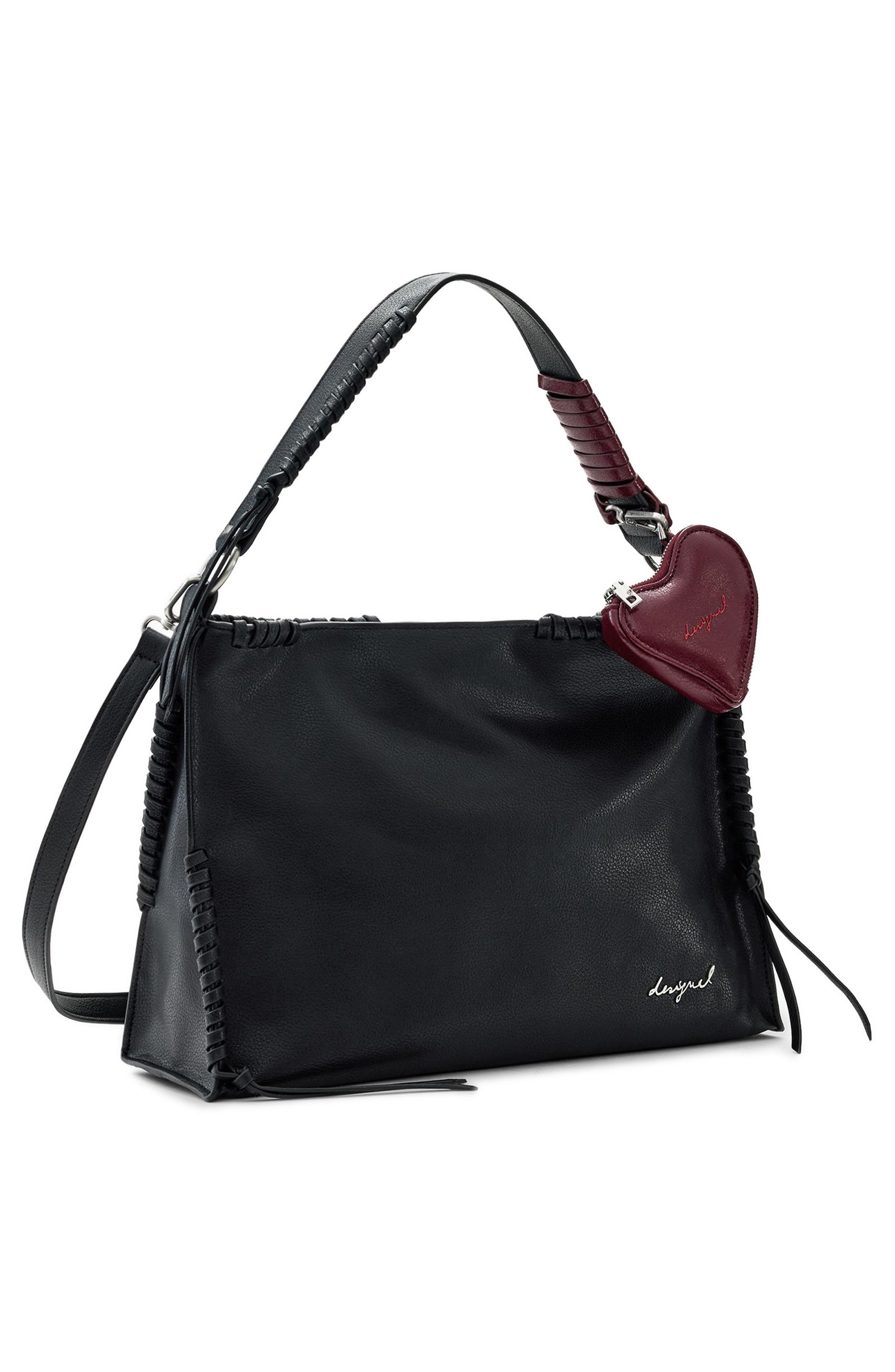 Desigual Faux Leather Shoulder Bag, Alternate, color, 