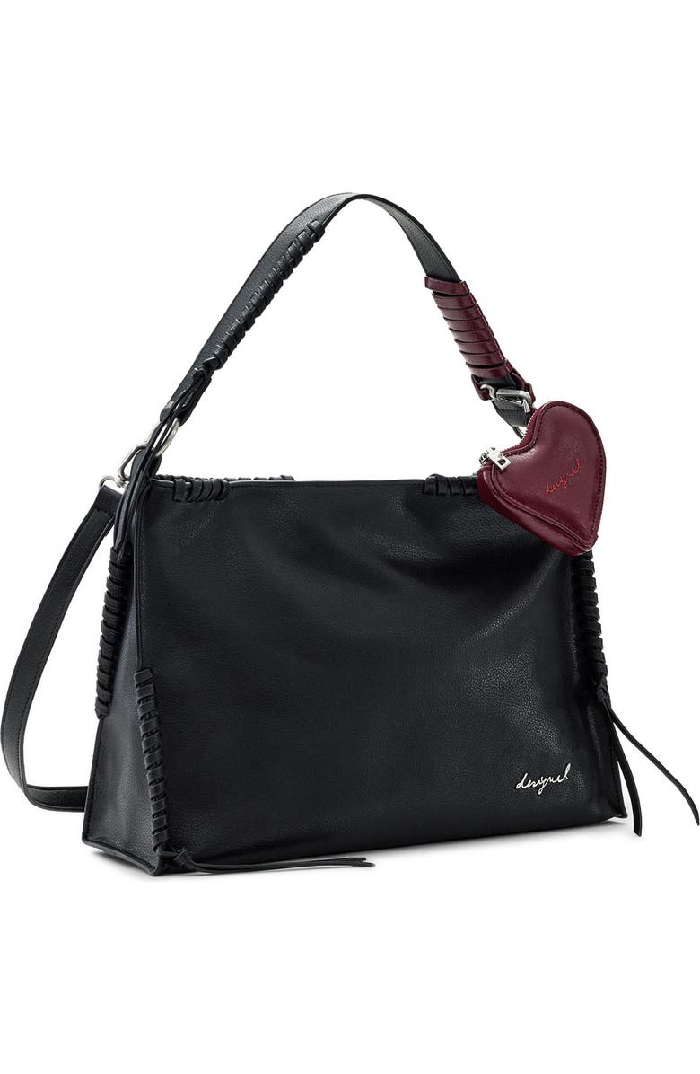 Desigual Faux Leather Shoulder Bag, Alternate, color,