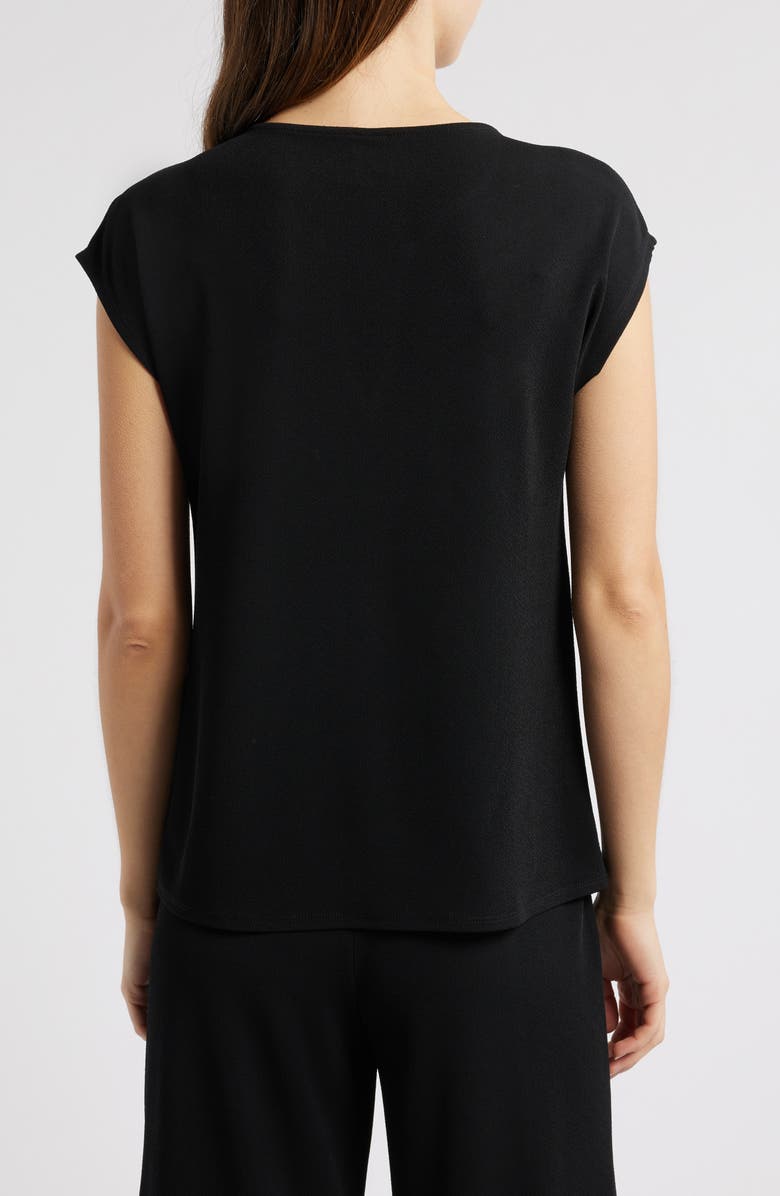 Anne Klein Cool Crepe V-Neck Top, Alternate, color, 